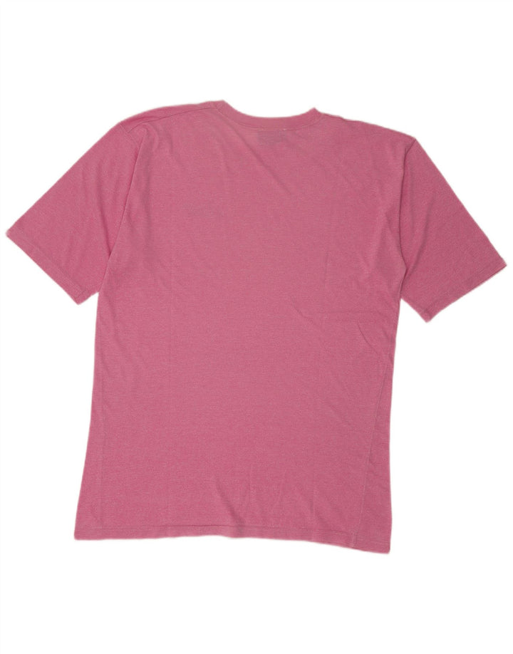 Asics Camiseta Gráfica Hombre Top XL Algodón Rosa