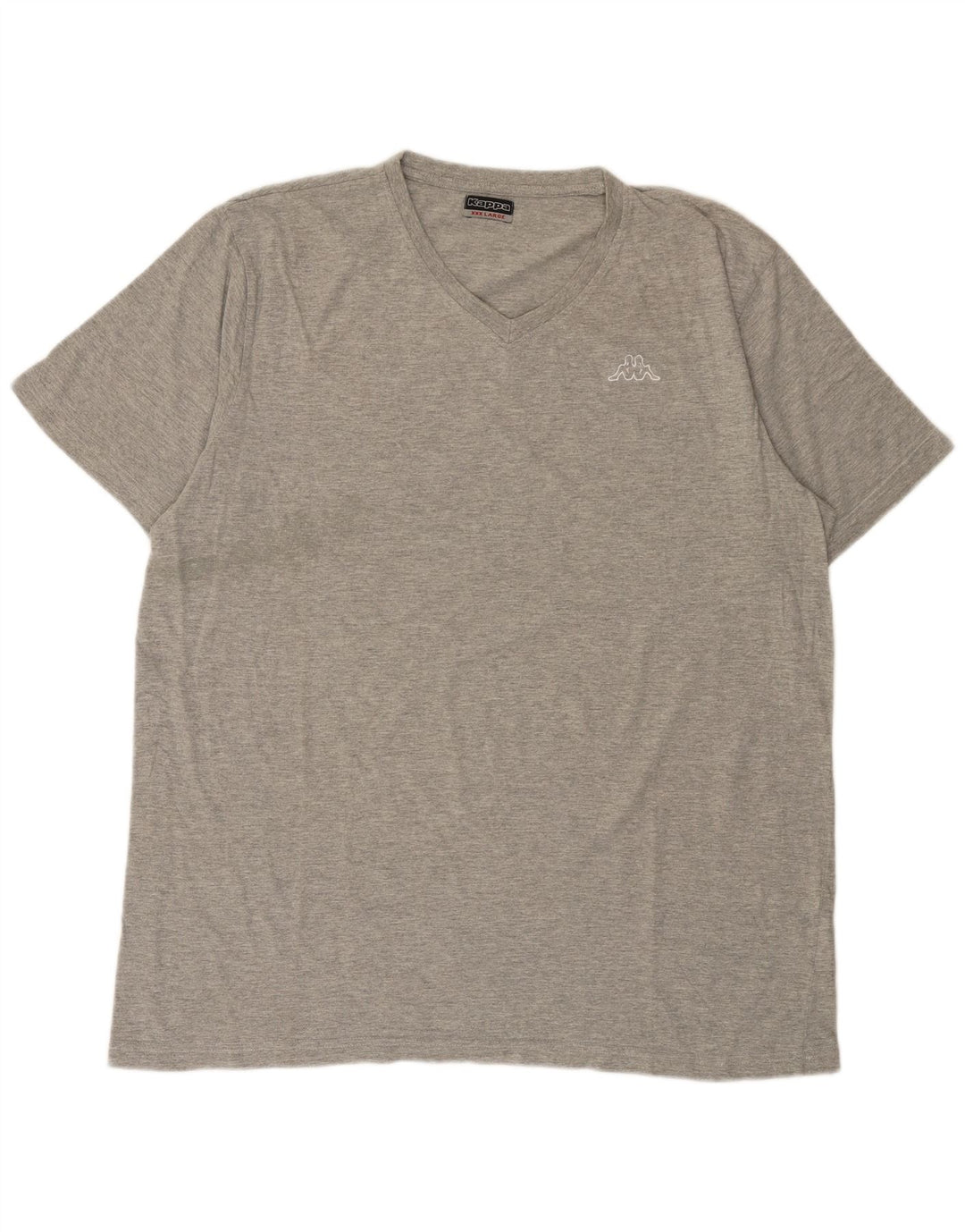 Kappa Camiseta Hombre Top 3XL Gris Algodón