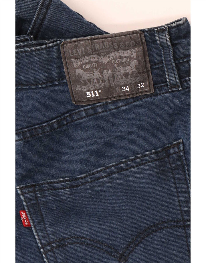 Vaqueros Levi's 511 Slim para hombre W34 L32 Azul