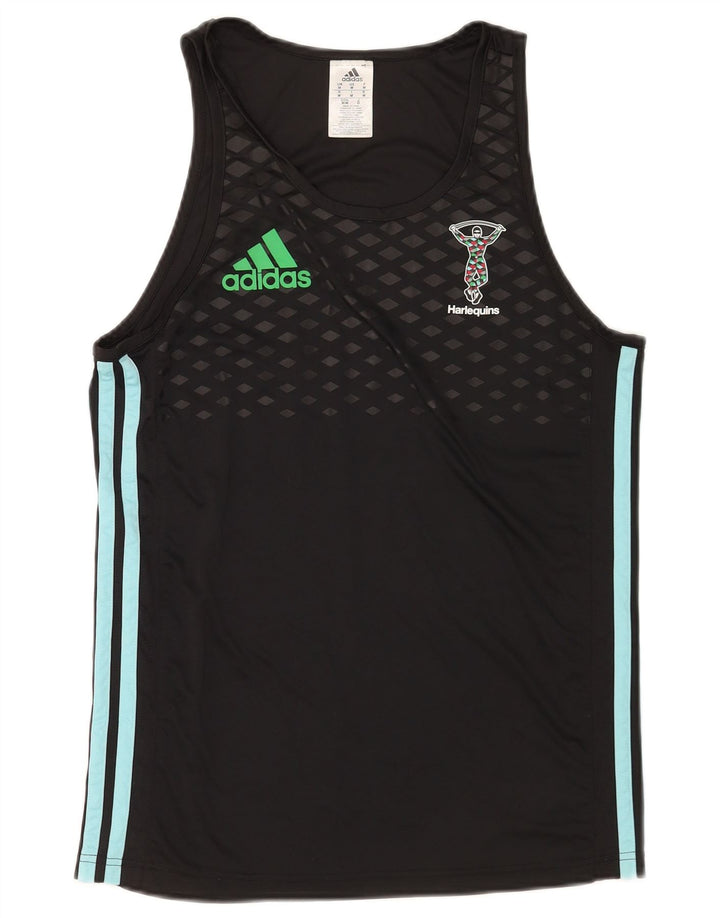 Adidas Hombre Graphic Vest Top Medium Negro Argyle/Diamond Poliéster