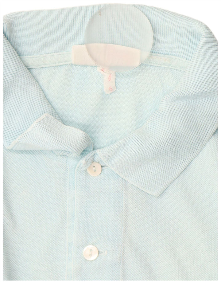 Polo Lacoste para hombre talla 5 grande algodón azul