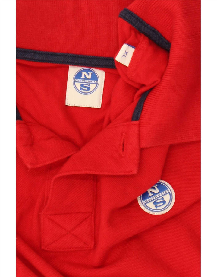 North Sails Polo Gráfico Hombre XL Rayas Rojas
