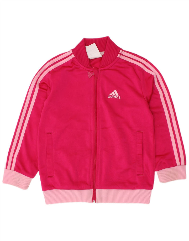 ADIDAS Chaqueta Chándal Niña 3-4 Años Rosa Poliéster