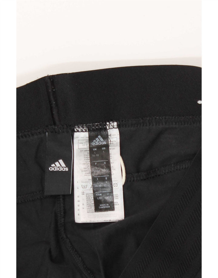 Leggings Adidas Mujer UK 16/18 Grande Negro