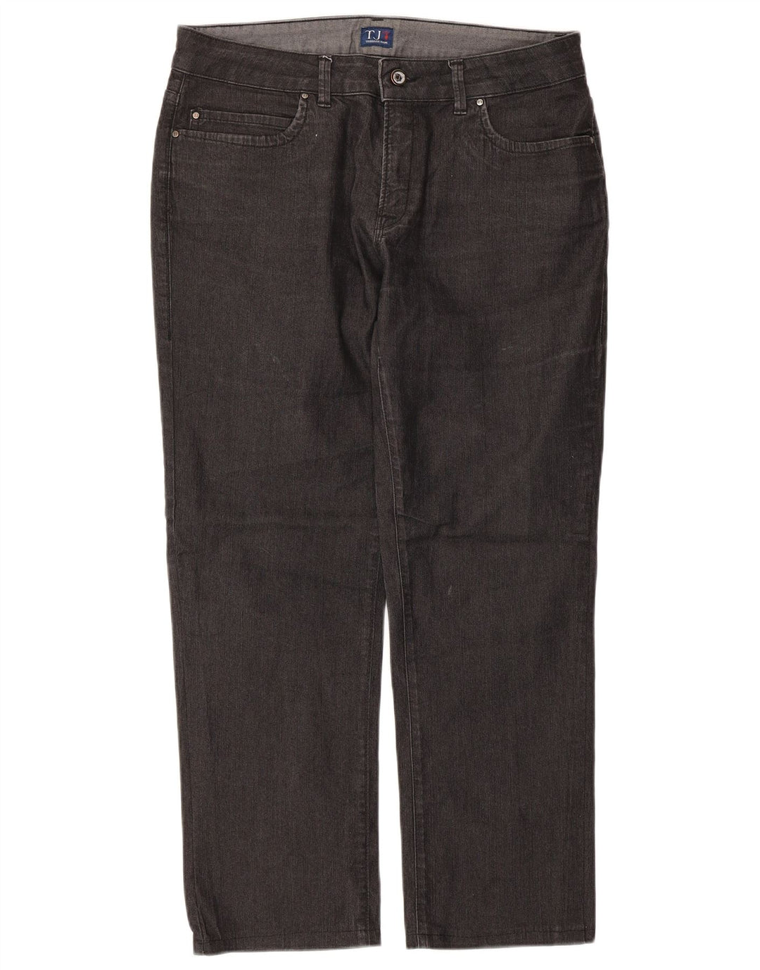Vaqueros Trussardi Mujer Rectos W31 L26 Negro Algodón