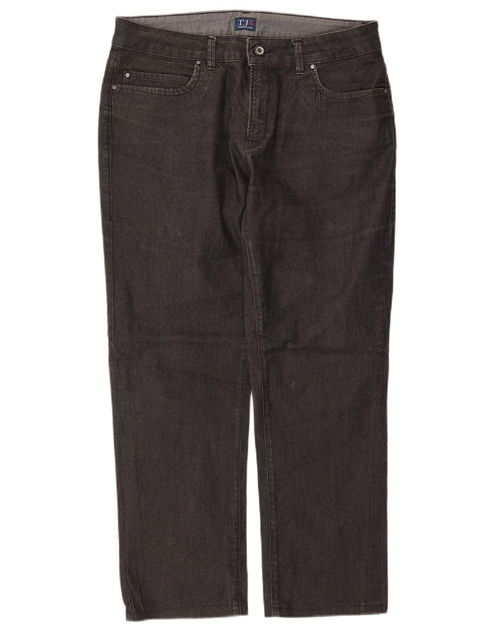 Vaqueros Trussardi Mujer Rectos W31 L26 Negro Algodón