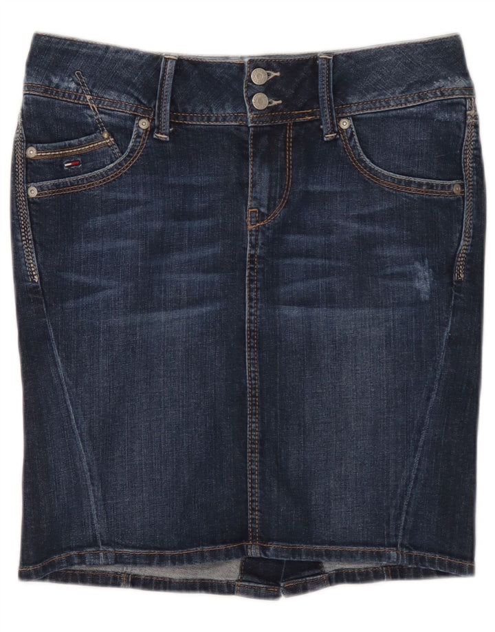 Falda Vaquera Tommy Hilfiger Mujer Pequeña W27 Algodón Azul