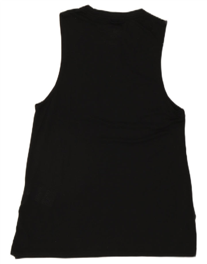 Jordan Mens Dri Fit Chaleco Top Pequeño Poliéster Negro