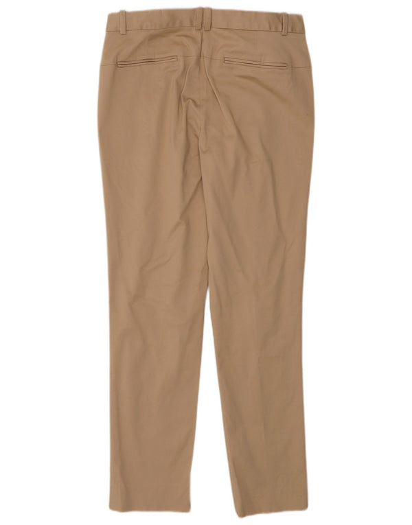 Zara Mujer Pantalón Chino Pitillo EU 40 Medium W30 L27 Beige