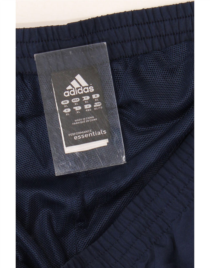ADIDAS Hombre Climalite Chándal Pantalones Joggers XL Azul Marino Poliéster