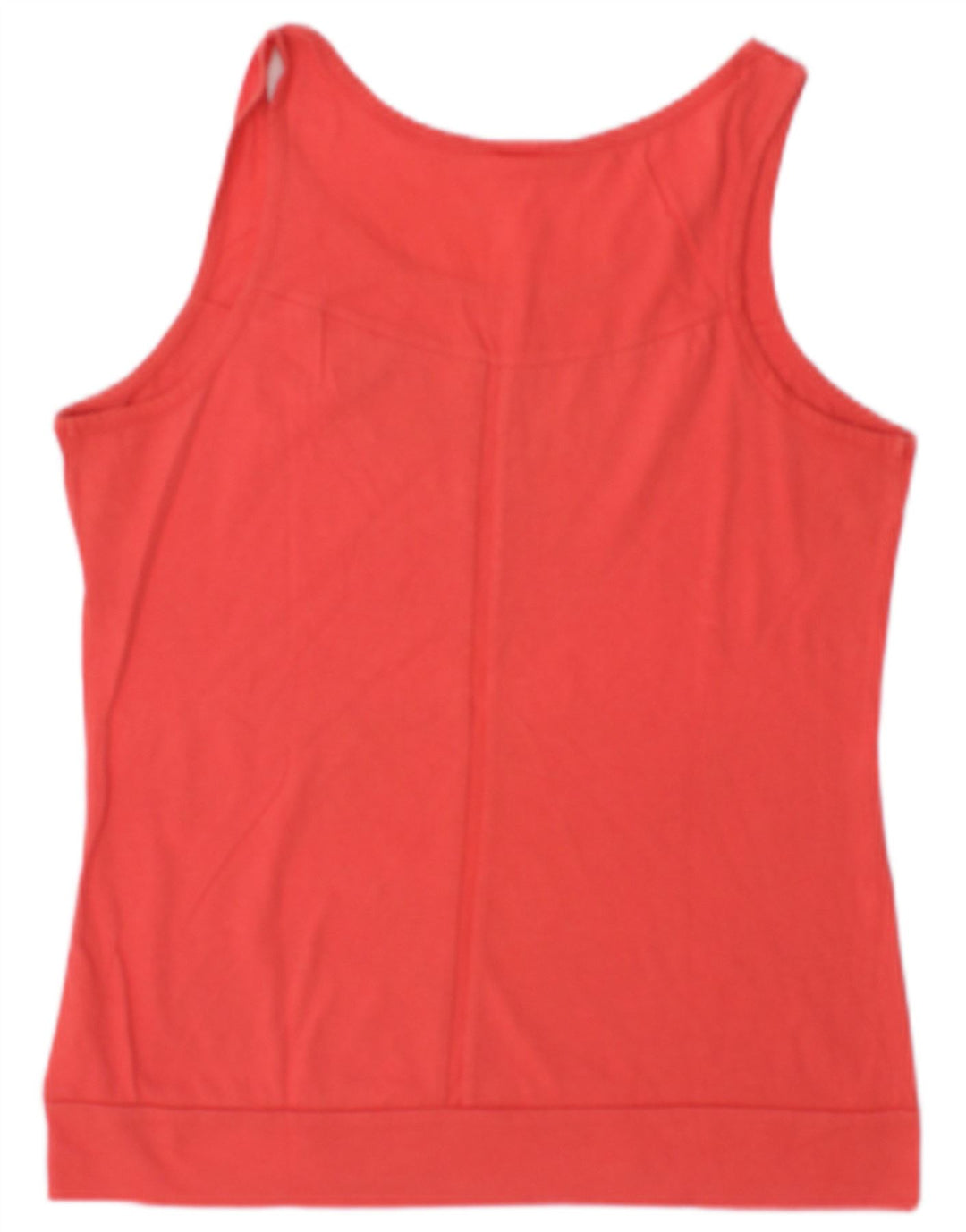 Lotto - Camiseta sin mangas para mujer, talla 40, algodón rojo mediano