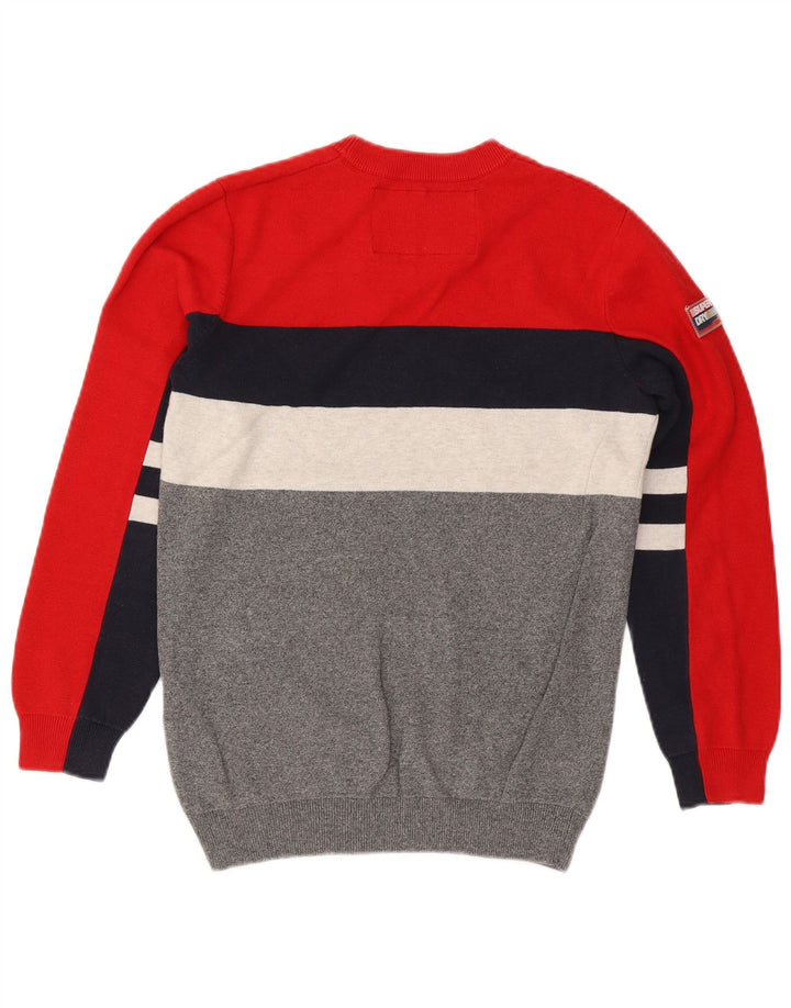 Superdry Jersey De Cuello Redondo Para Hombre Pequeño Multicolor Colorblock