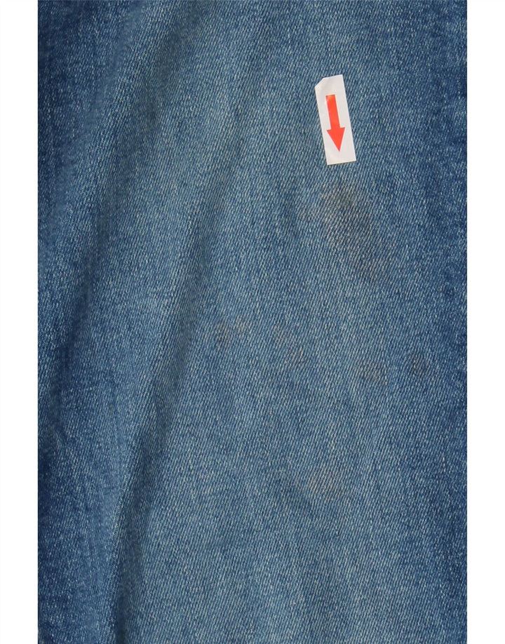 Zara Mujer Crop Bootcut Jeans EU 38 Small W28 L26 Azul