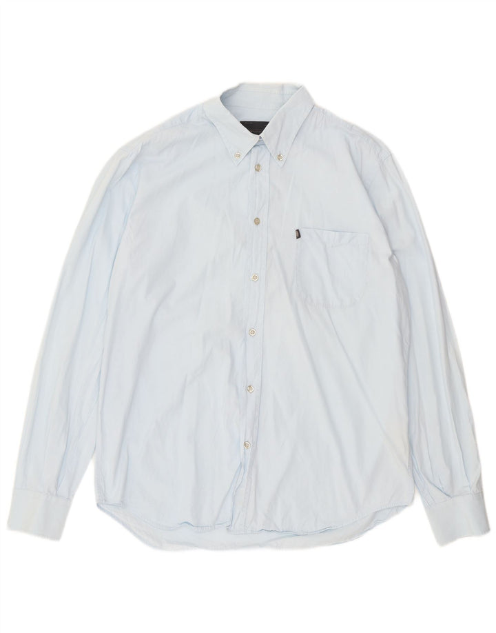Camisa Marlboro Classics Hombre XL Algodón Azul