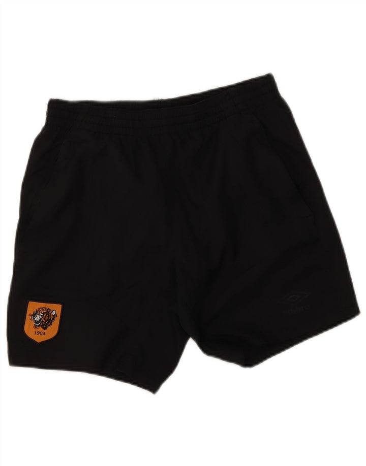 Pantalones Cortos Deportivos Umbro Hombre Pequeño Poliéster Negro