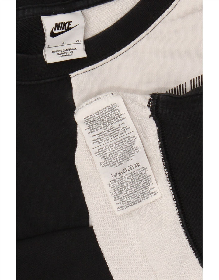 Nike - Sudadera gráfica para mujer (talla 40), color negro
