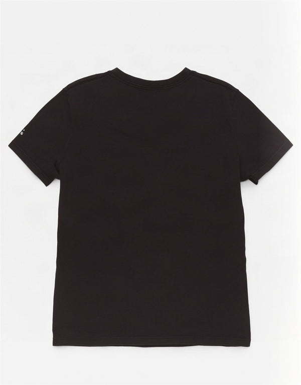 Adidas Camiseta Slim Fit Graphic para Mujer UK 20/22 XL Algodón Negro