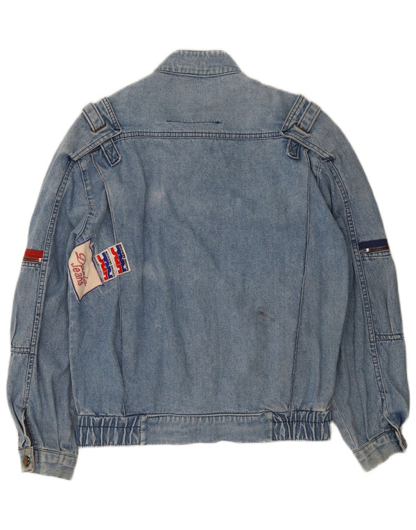 POP 84 Chaqueta vaquera para hombre UK 36 Small Azul
