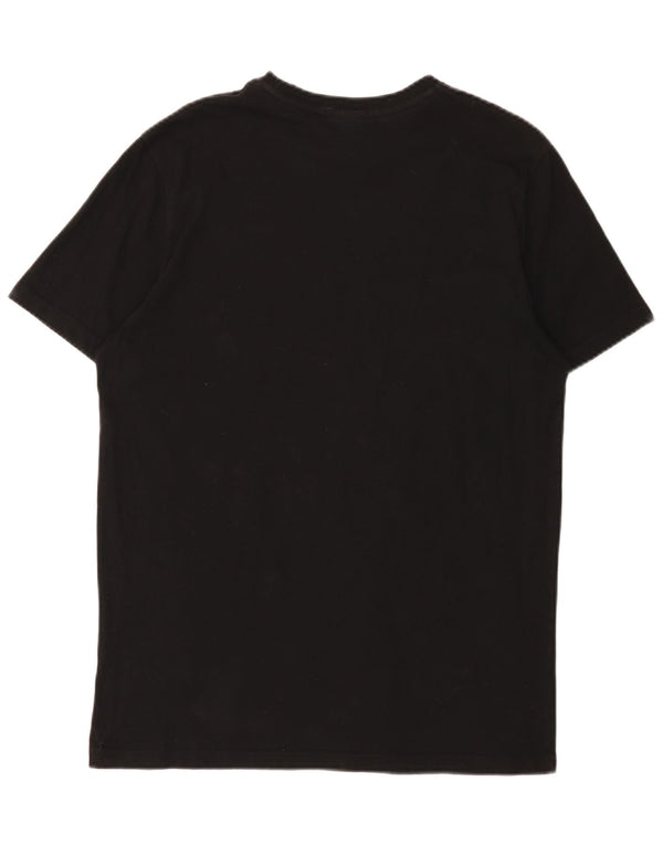 Ellesse Hombre Camiseta Gráfica Top Medium Negro