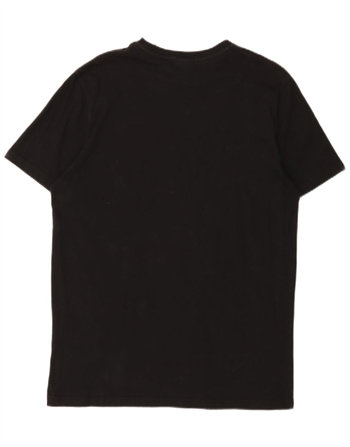 Ellesse Hombre Camiseta Gráfica Top Medium Negro