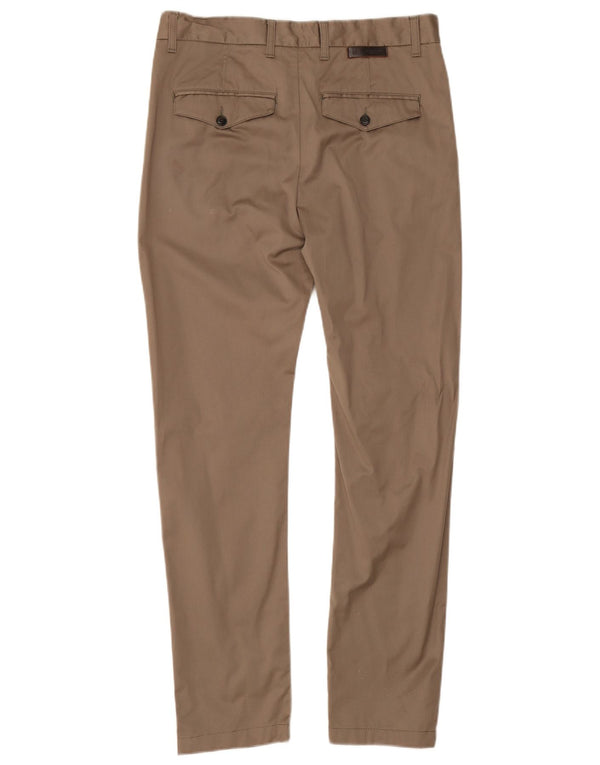 Zara Hombre Pantalones Casuales Slim W31 L30 Beige