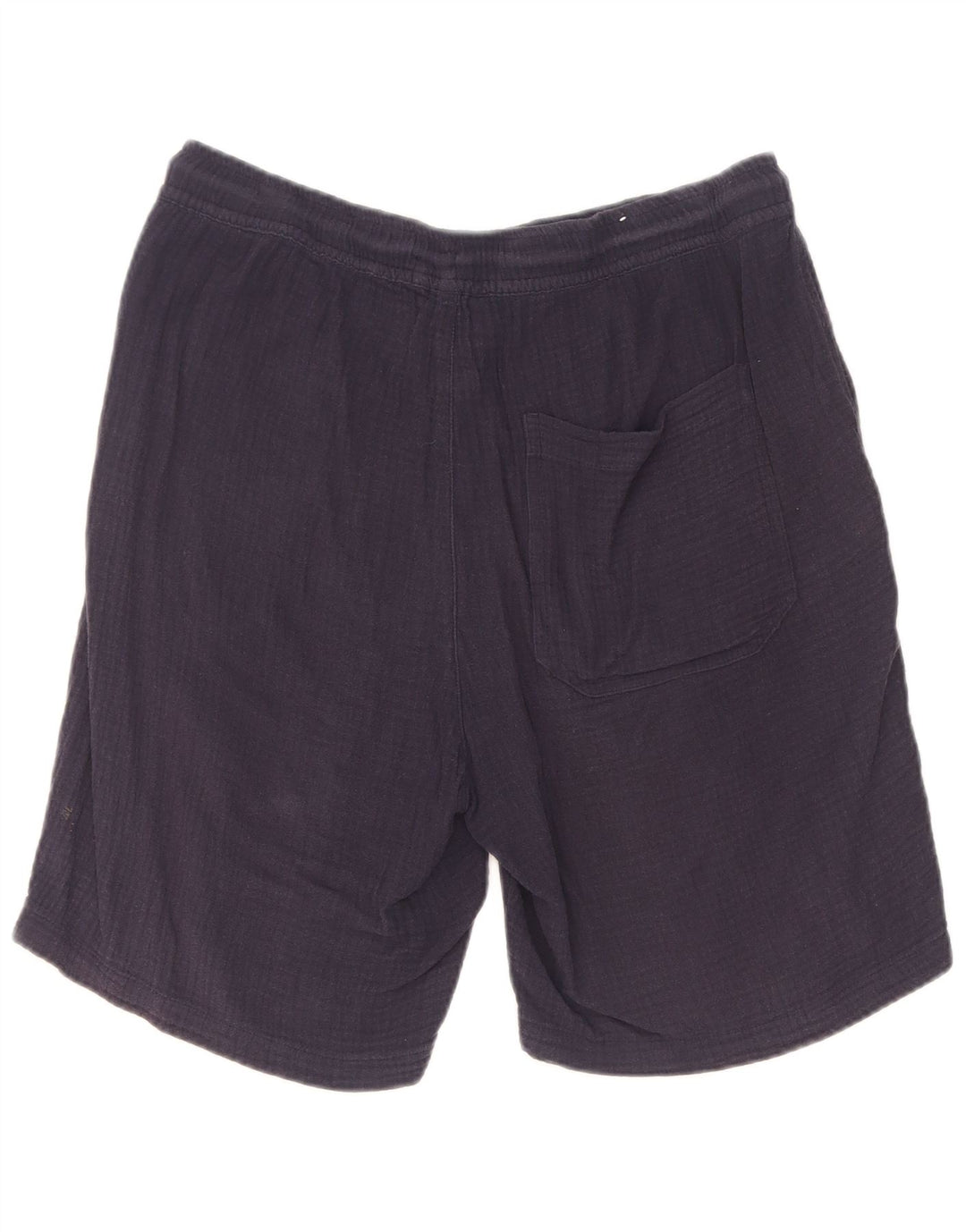 Zara Hombre Pantalones Cortos Sport Medio Azul Marino Algodón