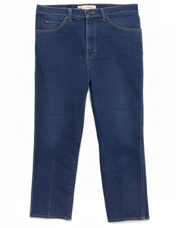 Vaqueros Rectos De Corte Regular Para Mujer Lee W36 L29 Algodón Azul