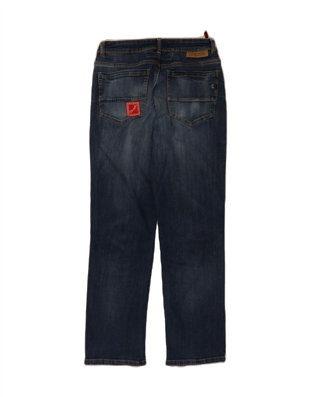 DACK'S Mens Regular Fit Straight Jeans IT 46 Small W30 L29 Blue Cotton Vintage Dack's and Second-Hand Dack's from Messina Hembry 
