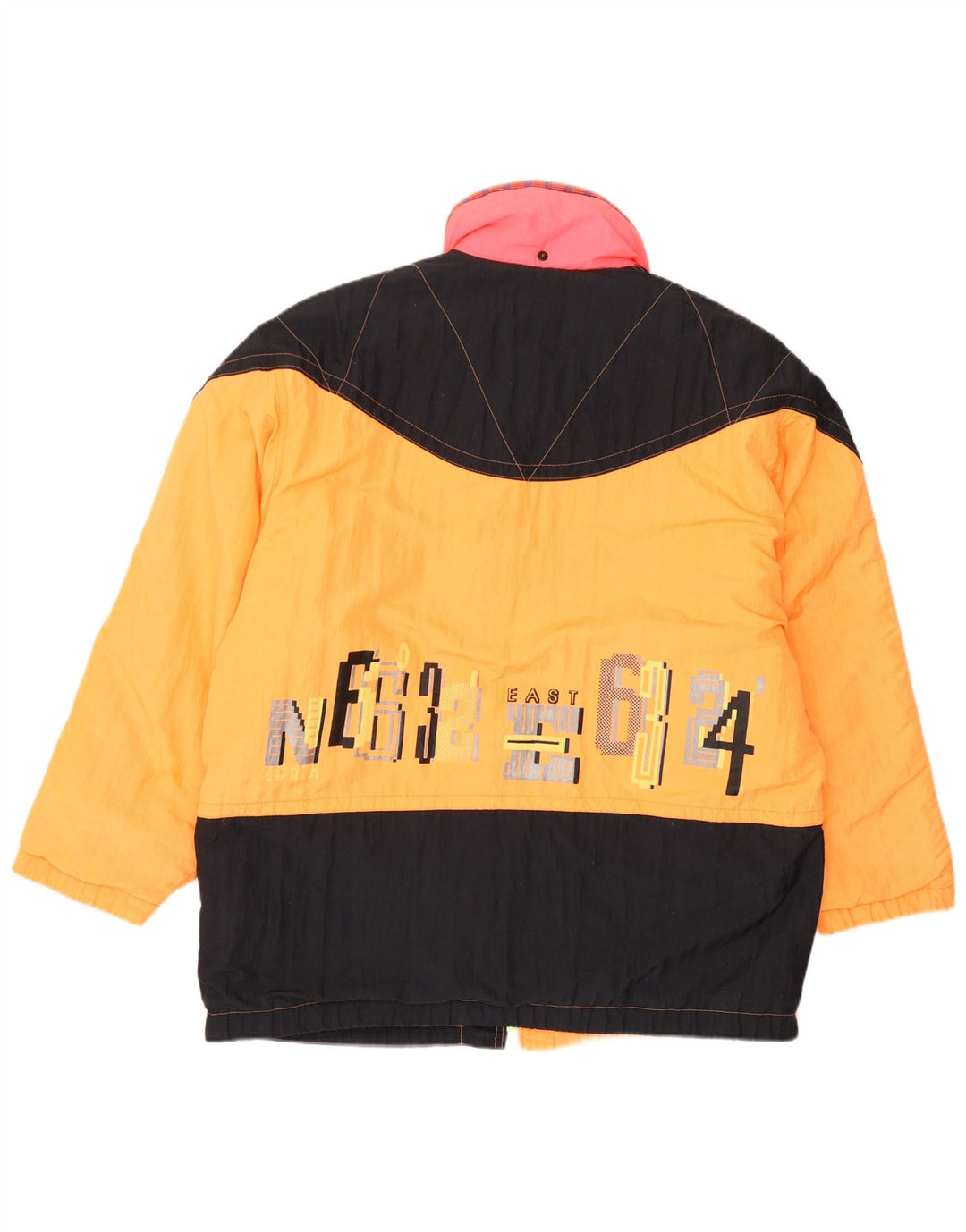 Luhta Chaqueta de esquí gráfica para mujer ES 40 XL Amarillo Colorblock