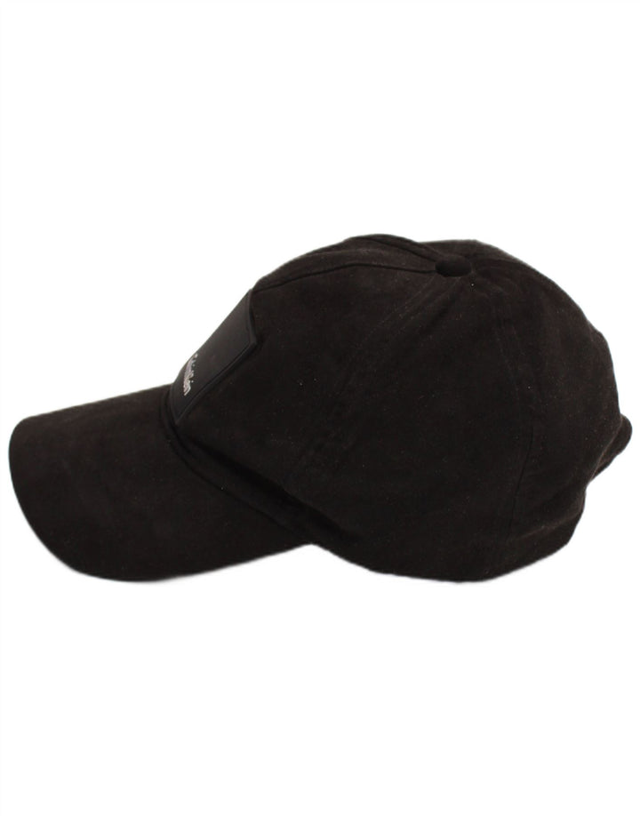 Calvin Klein Gorra de béisbol gráfica para hombre Talla única Poliéster negro