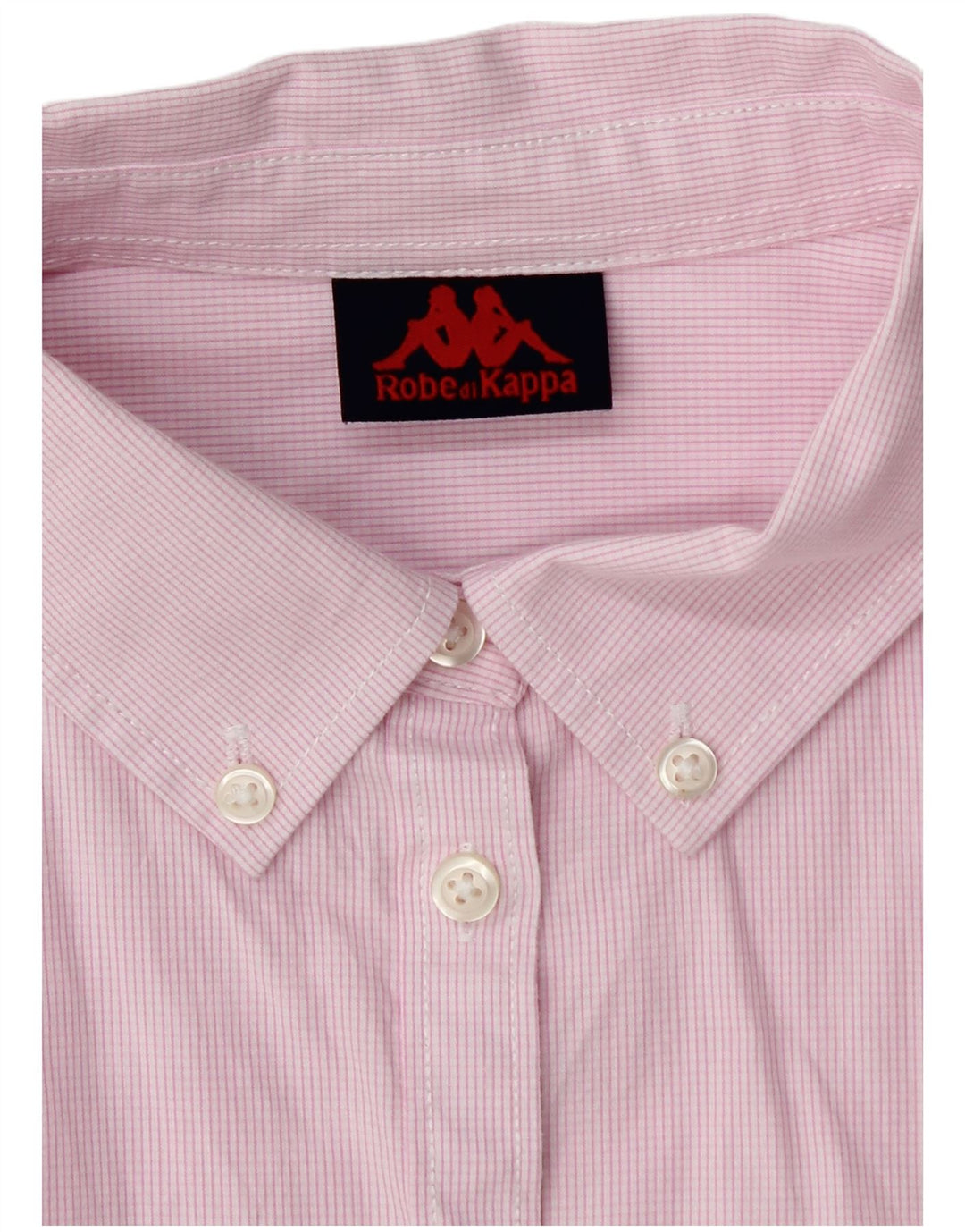 Camisa Kappa para mujer UK 46 Algodón a cuadros rosa grande