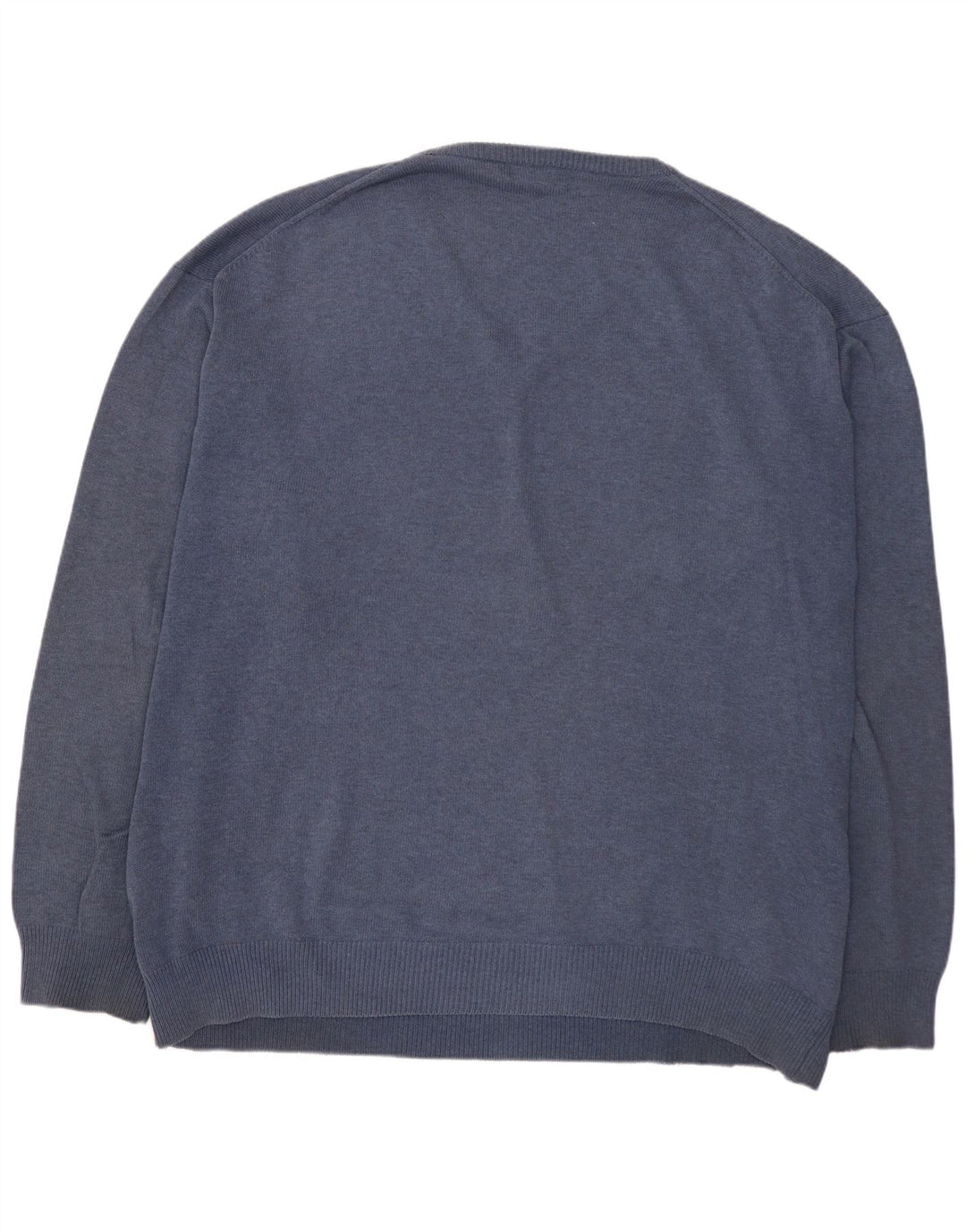 GANT Jersey con Cuello en V para Hombre 4XL Azul Marino Algodón