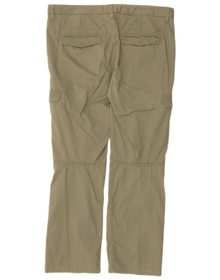 Timberland Pantalón cargo recto Earthkeepers para hombre W35 L28 Algodón caqui