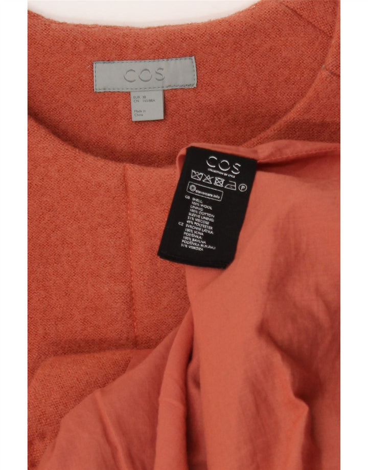 Abrigo para mujer Cos EU 38 Lana rosa medio