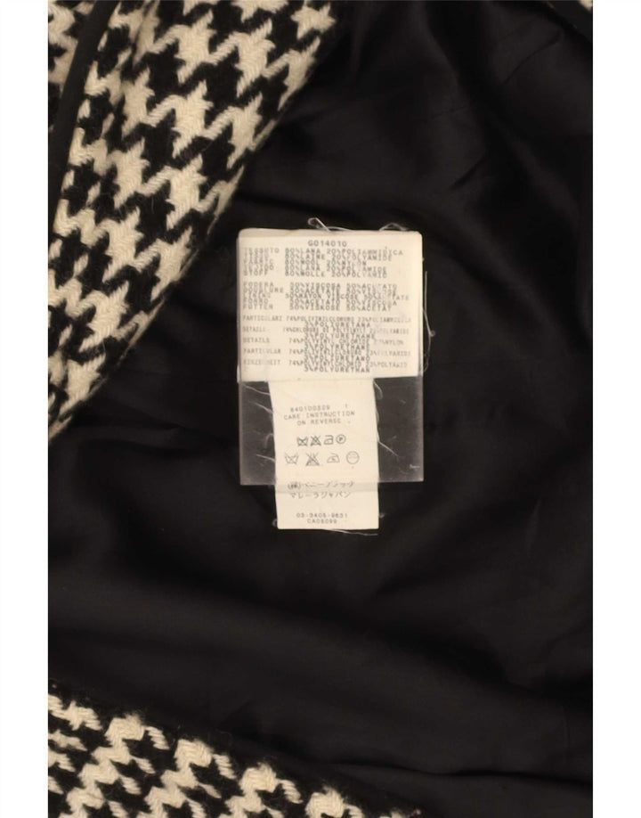 Abrigo de corte regular para mujer Penny Black IT 38 XS Lana de pata de gallo