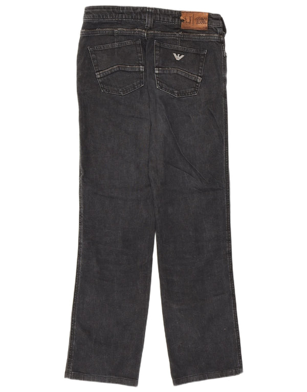 Vaqueros Armani Mujer Rectos W28 L28 Gris