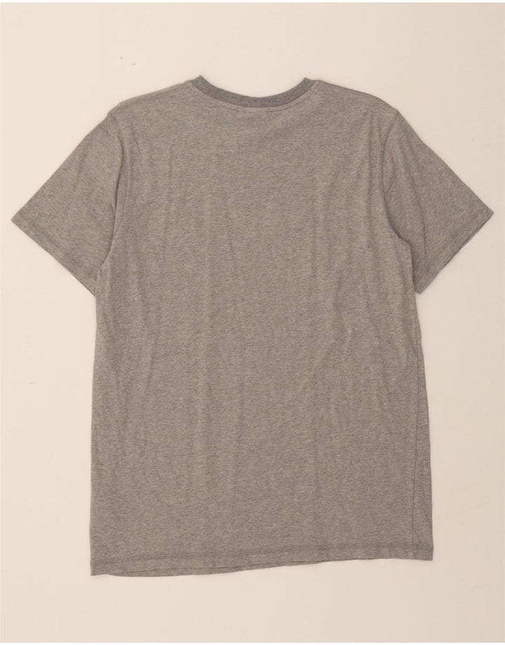 HUMMEL Mens Graphic T-Shirt Top Large Grey Cotton Vintage Hummel and Second-Hand Hummel from Messina Hembry 