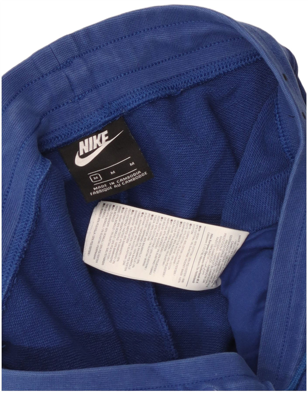 Nike Pantalones De Chándal Gráfico Joggers Azul Medio Colorblock