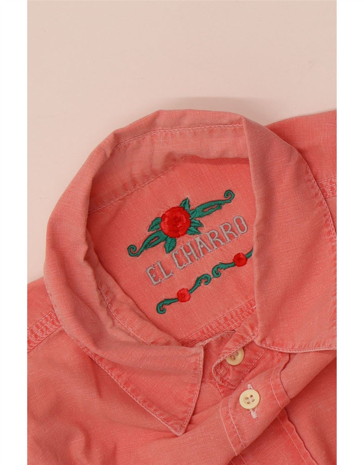 EL CHARRO Camisa Hombre Grande Rosa