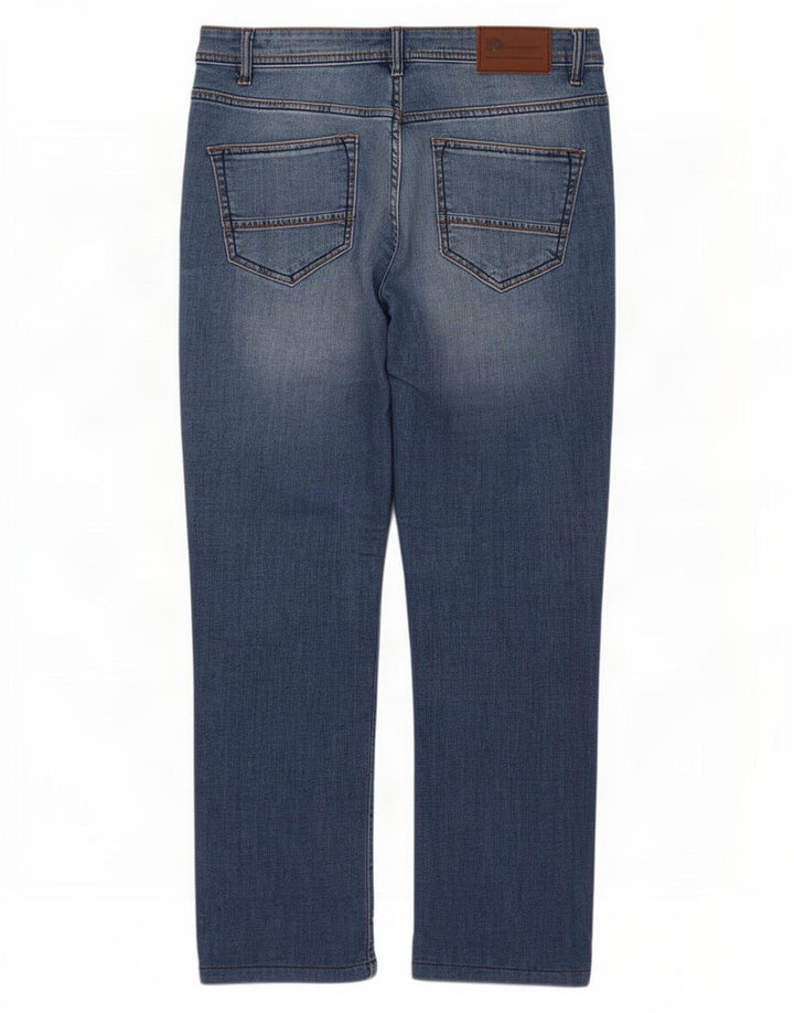 Dack's Jeans rectos para hombre IT 46 Small W30 L28 Algodón azul