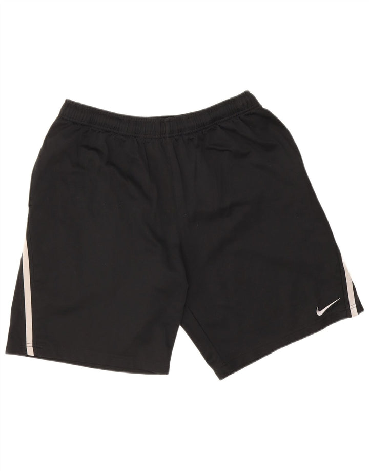 Pantalón corto deportivo Nike para hombre Poliéster negro mediano