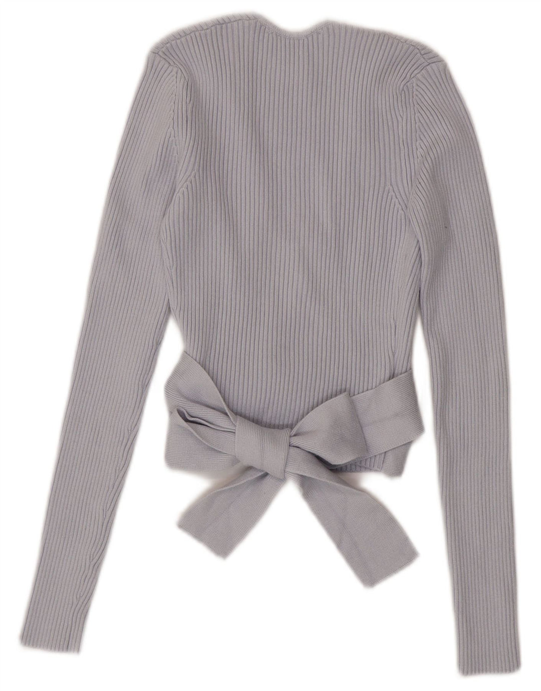 Zara Mujer Crop Wrap Cardigan Top UK 8 Small Azul