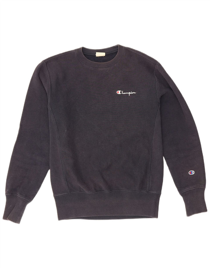 Champion Sudadera Para Hombre Jumper Small Azul Marino Algodón