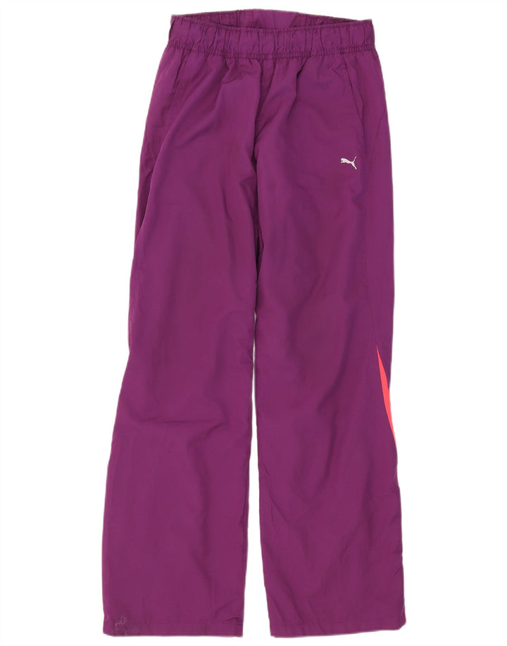 Puma - Pantalones de chándal para mujer, talla 42, color morado medio, poliéster