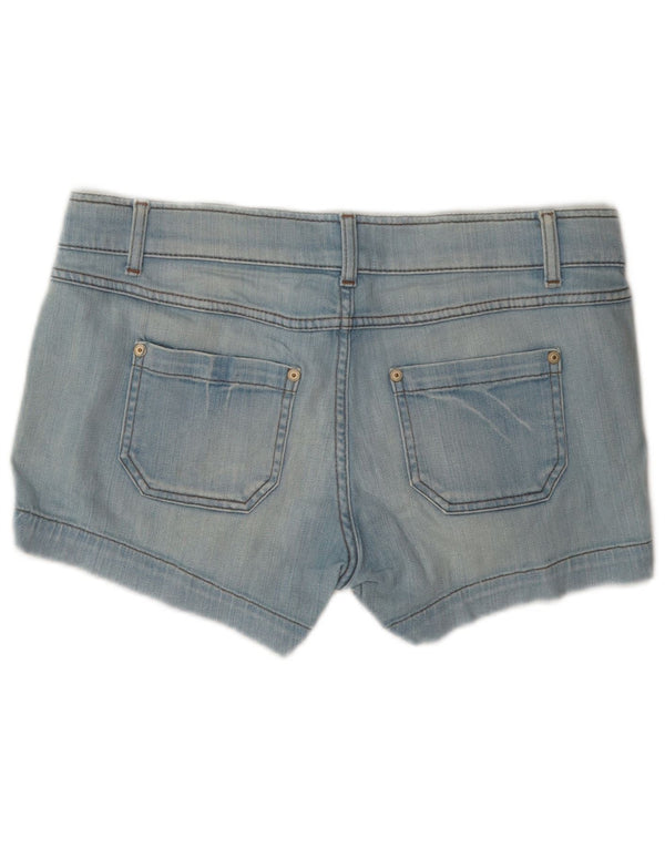 Benetton Shorts Vaqueros Mujer W32 Large Azul
