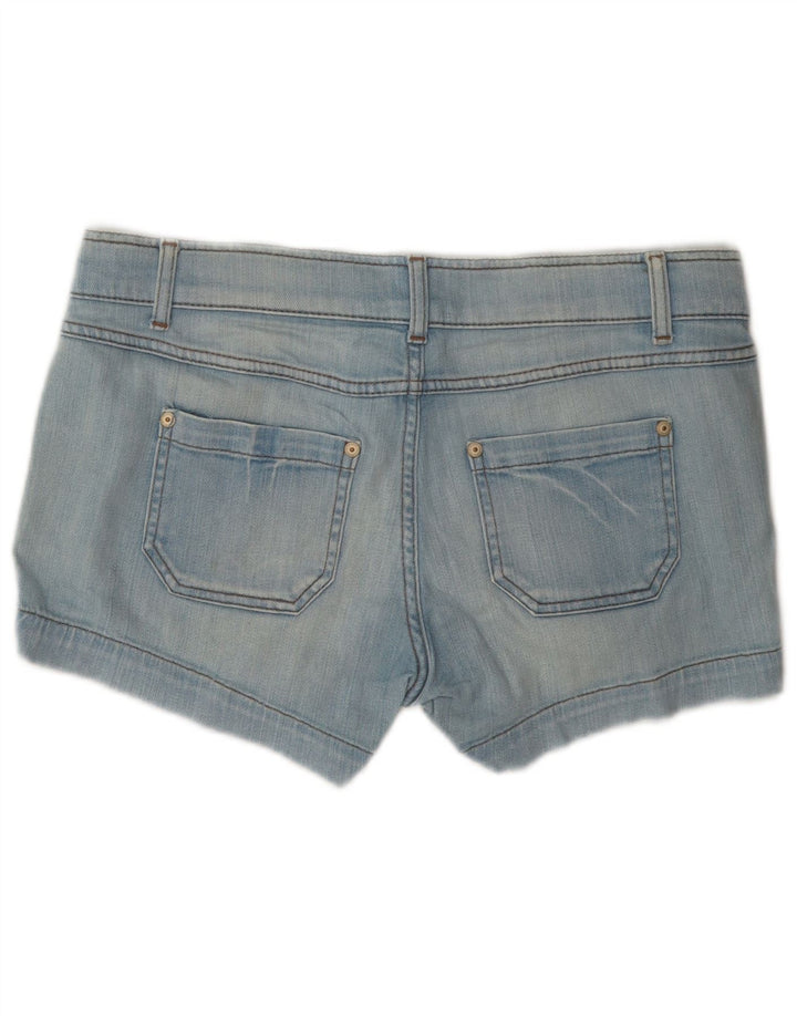 Benetton Shorts Vaqueros Mujer W32 Large Azul