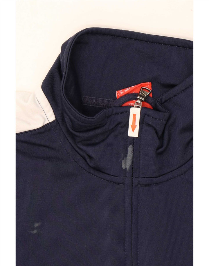 Puma Hombre Chándal Top Jacket XL Azul Marino Colorblock Poliéster