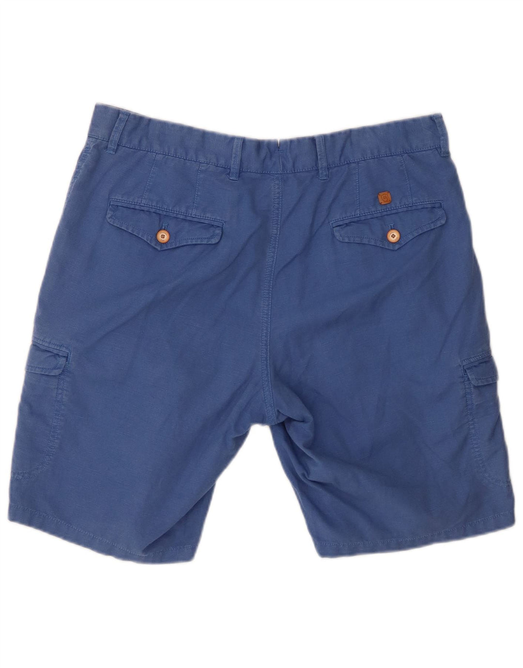 Massimo Dutti Shorts Cargo Hombre EU 42 Large W32 Azul