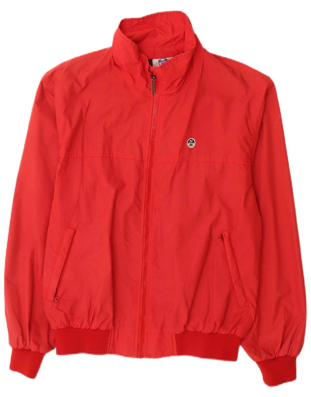 Chaqueta bomber para hombre North Sails UK 40 Large Poliamida roja