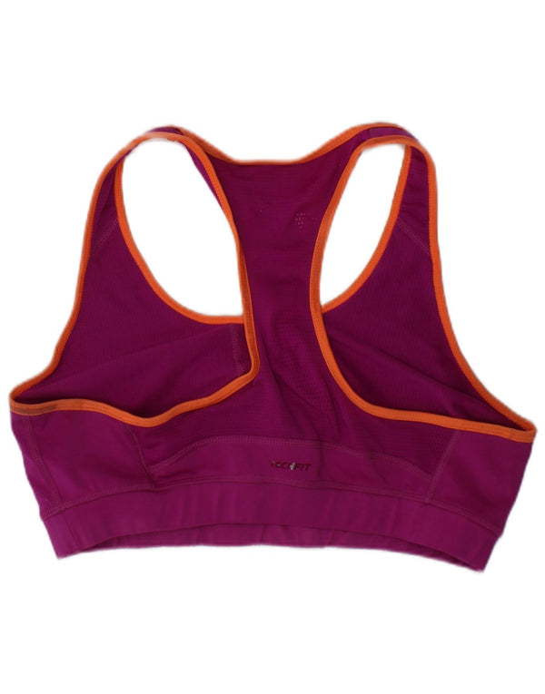 Adidas Mujer Sport Bra Top Small Púrpura Poliéster Deportes